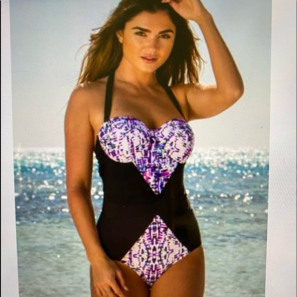 Pour moi  Mykonos padded one piece underwire suit NWT  Jul3101